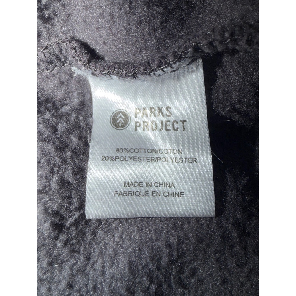 National Parks Project Sweatshirt Men Small Gorp Nature Granola Girl Gray Fleece - Picture 6 of 7